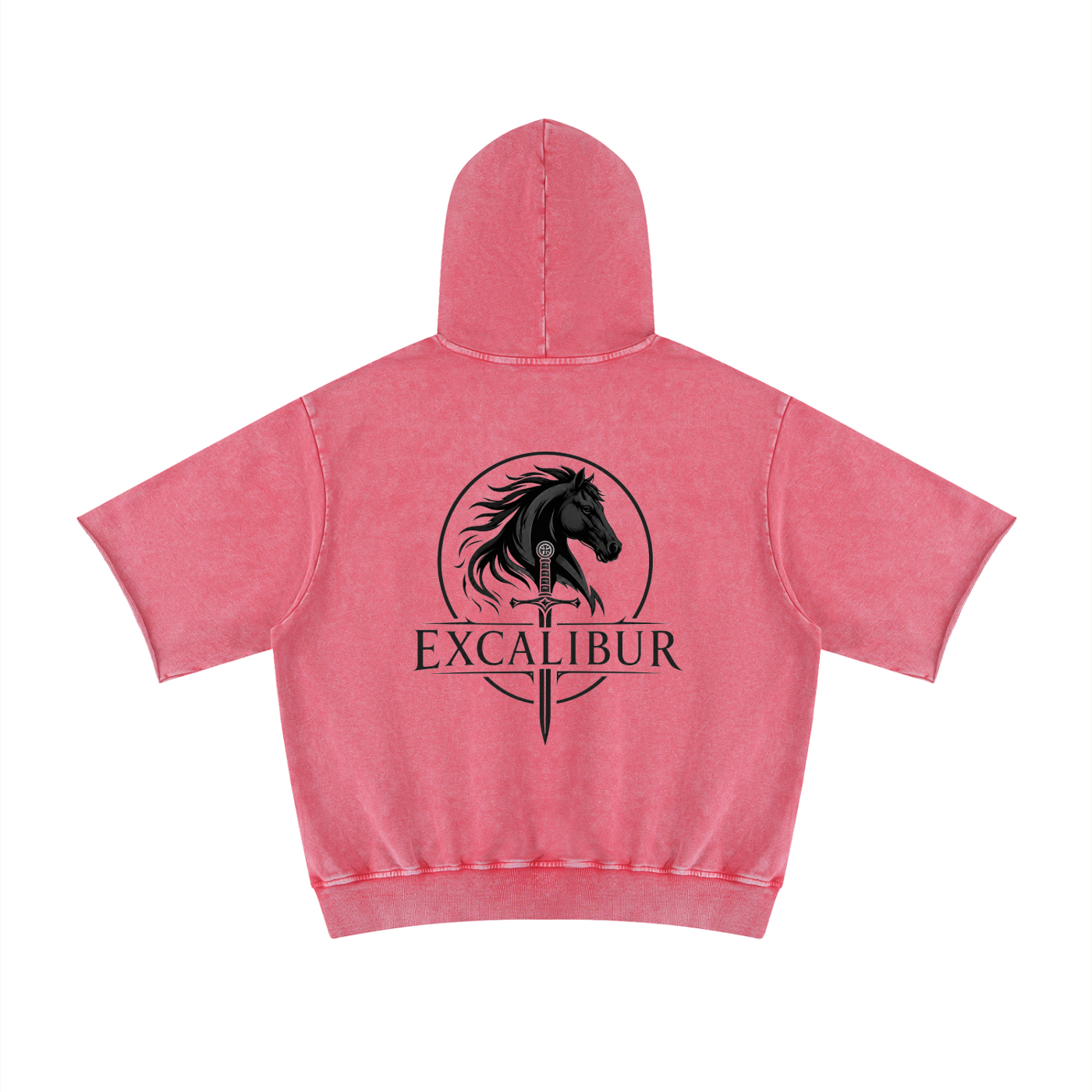 Creed-sensed blood short sleeve hoodie